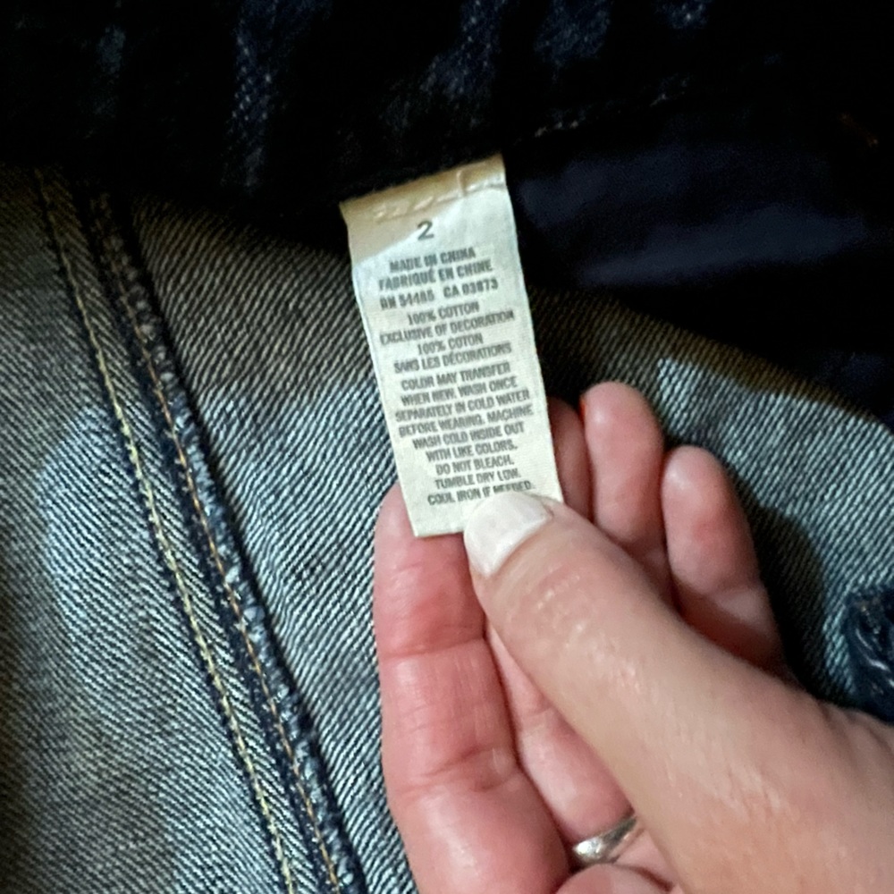 Jean shorts - Picture 3 of 4